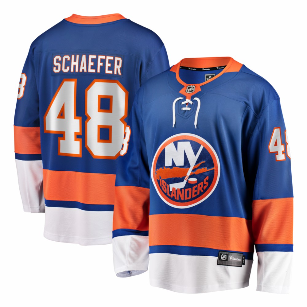 Matthew Schaefer New York Islanders Fanatics Home Breakaway Player Jerseys Royal