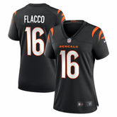 Joe Flacco Cincinnati Bengals Women's Team Game Jersey - Black