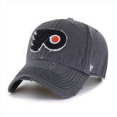Philadelphia Flyers '47 Weathered Clean Up Adjustable Hat Charcoal