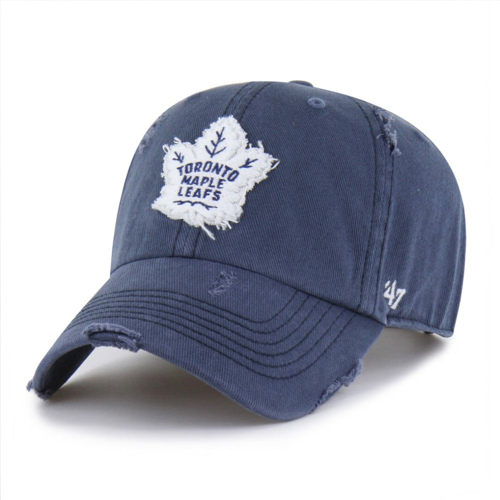 Toronto Maple Leafs '47 Weathered Clean Up Adjustable Hat Navy