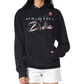 New Jersey Devils G-III 4Her by Carl Banks Shadow Logo Fleece Pullover Hoodie Black