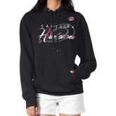 Carolina Hurricanes G-III 4Her by Carl Banks Shadow Logo Fleece Pullover Hoodie Black