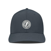 Tampa Bay Lightning Levelwear Rise Slate & Snow Structured Flex Hat Charcoal