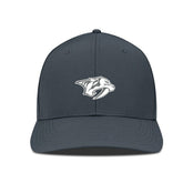 Nashville Predators Levelwear Rise Slate & Snow Structured Flex Hat Charcoal