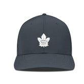 Toronto Maple Leafs Levelwear Rise Slate & Snow Structured Flex Hat Charcoal