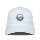 Buffalo Sabres Levelwear Matrix Slate & Snow Unstructured Adjustable Hat White