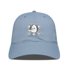 Anaheim Ducks Levelwear Matrix Slate & Snow Unstructured Adjustable Hat Blue
