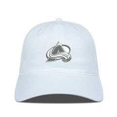 Colorado Avalanche Levelwear Matrix Slate & Snow Unstructured Adjustable Hat White