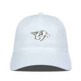 Nashville Predators Levelwear Matrix Slate & Snow Unstructured Adjustable Hat White