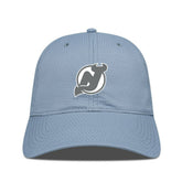 New Jersey Devils Levelwear Matrix Slate & Snow Unstructured Adjustable Hat Blue