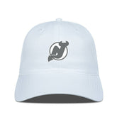 New Jersey Devils Levelwear Matrix Slate & Snow Unstructured Adjustable Hat White