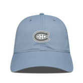 Montreal Canadiens Levelwear Matrix Slate & Snow Unstructured Adjustable Hat Blue