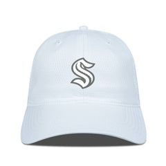 Seattle Kraken Levelwear Matrix Slate & Snow Unstructured Adjustable Hat White