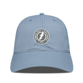 Tampa Bay Lightning Levelwear Matrix Slate & Snow Unstructured Adjustable Hat Blue