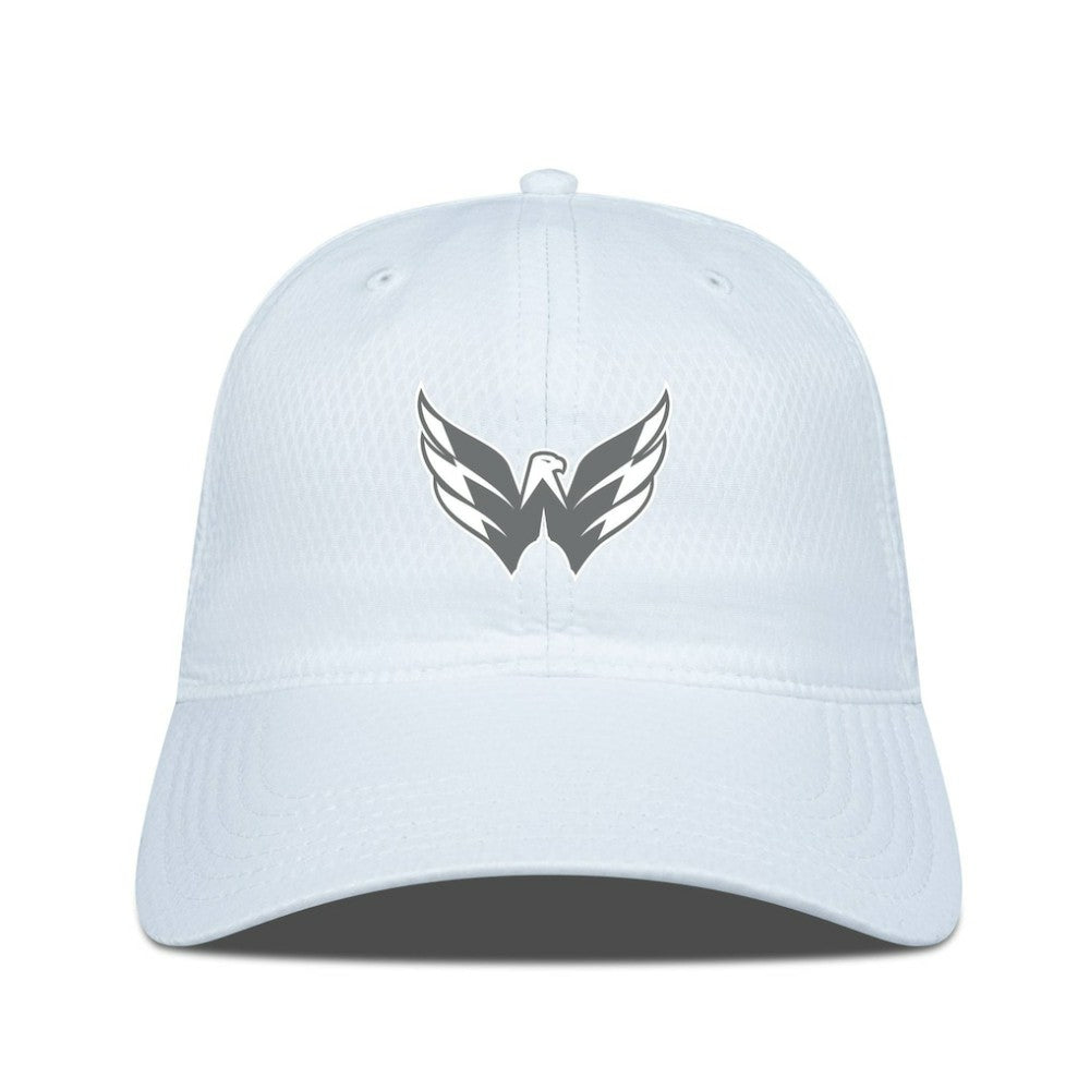 Washington Capitals Levelwear Matrix Slate & Snow Unstructured Adjustable Hat White