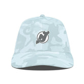 New Jersey Devils Levelwear Clash Slate & Snow Meshback Flex Hat Camo