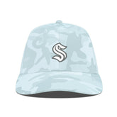 Seattle Kraken Levelwear Clash Slate & Snow Meshback Flex Hat Camo