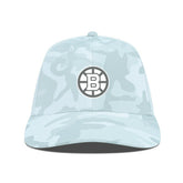 Boston Bruins Levelwear Clash Slate & Snow Meshback Flex Hat Camo