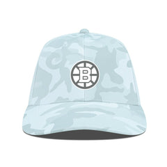 Boston Bruins Levelwear Clash Slate & Snow Meshback Flex Hat Camo