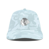Chicago Blackhawks Levelwear Clash Slate & Snow Meshback Flex Hat Camo