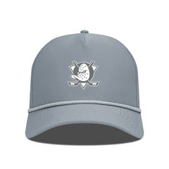 Anaheim Ducks Levelwear Gordon Slate & Snow Rope Adjustable Hat Gray