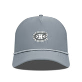 Montreal Canadiens Levelwear Gordon Slate & Snow Rope Adjustable Hat Gray