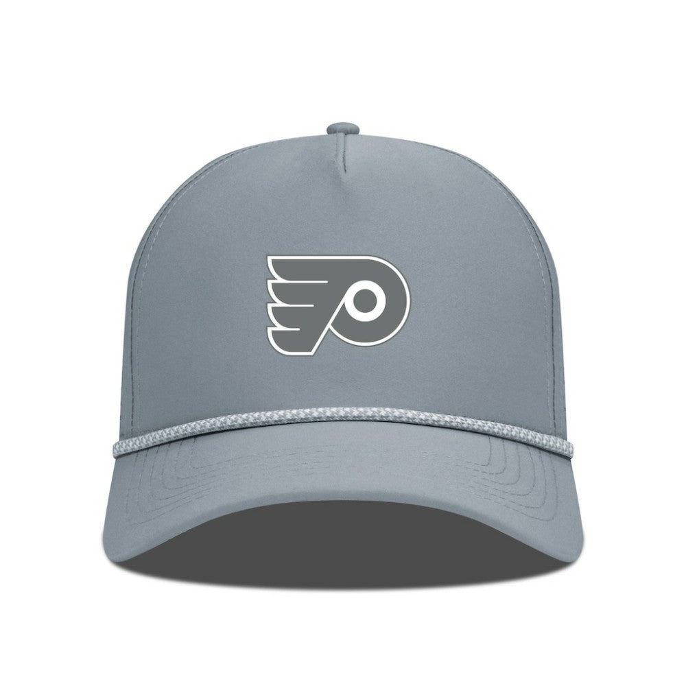 Philadelphia Flyers Levelwear Gordon Slate & Snow Rope Adjustable Hat Gray