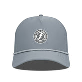 Tampa Bay Lightning Levelwear Gordon Slate & Snow Rope Adjustable Hat Gray