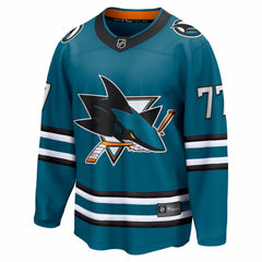Michael Misa San Jose Sharks Fanatics Breakaway Jersey Teal