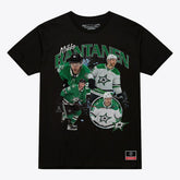 Mikko Rantanen Dallas Stars Mitchell & Ness Player Collage T-Shirt Black