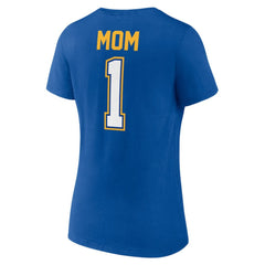 Buffalo Sabres Women's Mother's Day V-Neck T-Shirt Royal