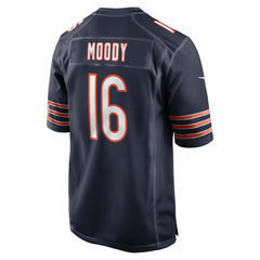 Jake Moody Chicago Bears Team Game Jersey - Navy