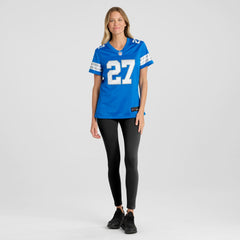 Arthur Maulet Detroit Lions Women's Team Game Jersey - Blue