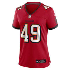 Owen Wright Tampa Bay Buccaneers Women's Team Game Jersey - Red