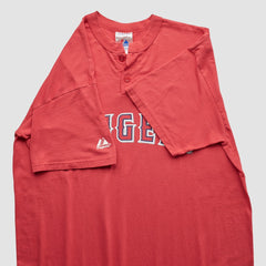 Los Angeles Angels Majestic 2000s T-Shirt Red Vintage