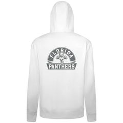 Florida Panthers Levelwear Podium Chenille Logo Full-Zip Hoodie White