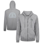 Toronto Maple Leafs Levelwear Podium Chenille Logo Full-Zip Hoodie Gray