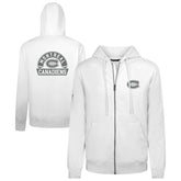 Montreal Canadiens Levelwear Podium Chenille Logo Full-Zip Hoodie White