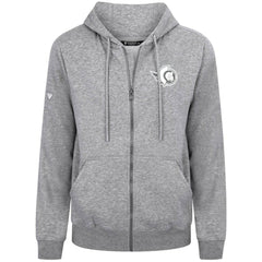 Ottawa Senators Levelwear Podium Chenille Logo Full-Zip Hoodie Gray