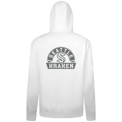 Seattle Kraken Levelwear Podium Banner Arch Full-Zip Hoodie White