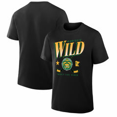 Minnesota Wild Fanatics Legacy T-Shirt Black