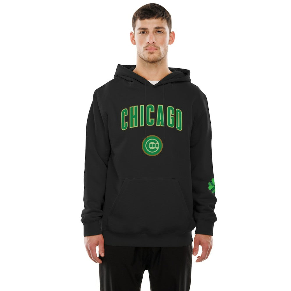 Chicago Cubs 2026 St. Patrick's Day Fleece Hoodie Black | New Era