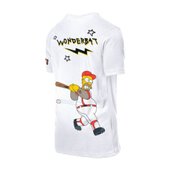 San Francisco Giants MLB x Simpsons Homer Wunderbat SS Tee White | New Era