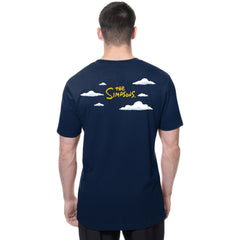 Houston Astros MLB x Simpsons 2026 Collab Clouds T-Shirt Navy | New Era