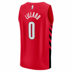Damian Lillard Portland Trail Blazers Fast Break Replica Jersey - Red - Statement Edition