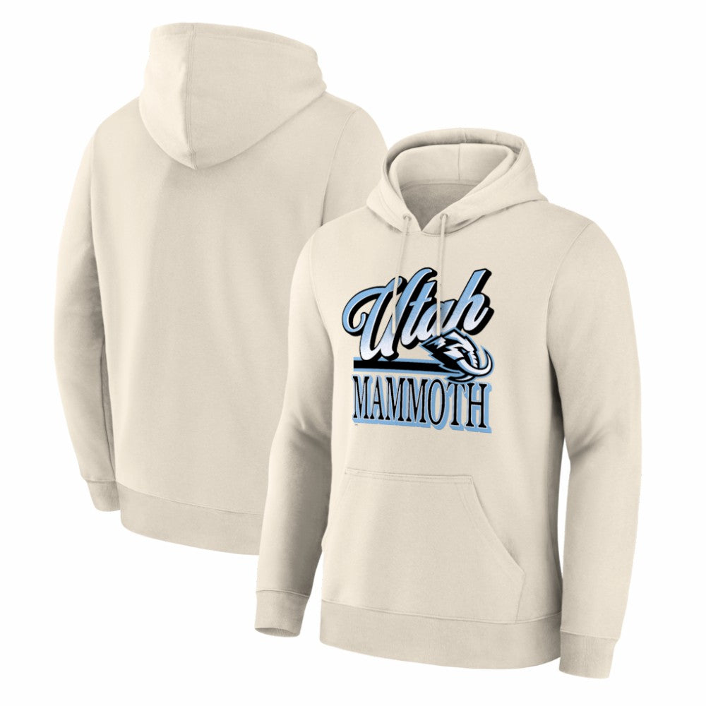Utah Mammoth Legacy Hoodie Cream