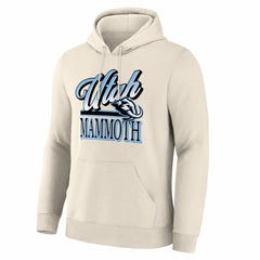 Utah Mammoth Legacy Hoodie Cream