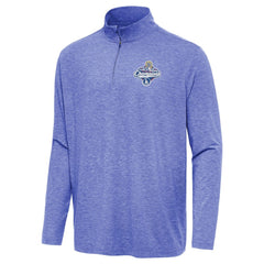 Los Angeles Dodgers Antigua 2025 World Series Champions Hunk Quarter-Zip Top Heather Royal