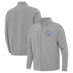 Los Angeles Dodgers Antigua 2025 World Series Champions Regard Full-Zip Jacket Gray