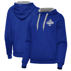 Los Angeles Dodgers Antigua Women's 2025 World Series Champions Victory Hoodie Royal